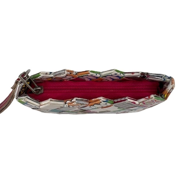 Blow Pops And Charms Candy Folded Wrappers Clutch Wristlet Purse - Picture 4 of 6